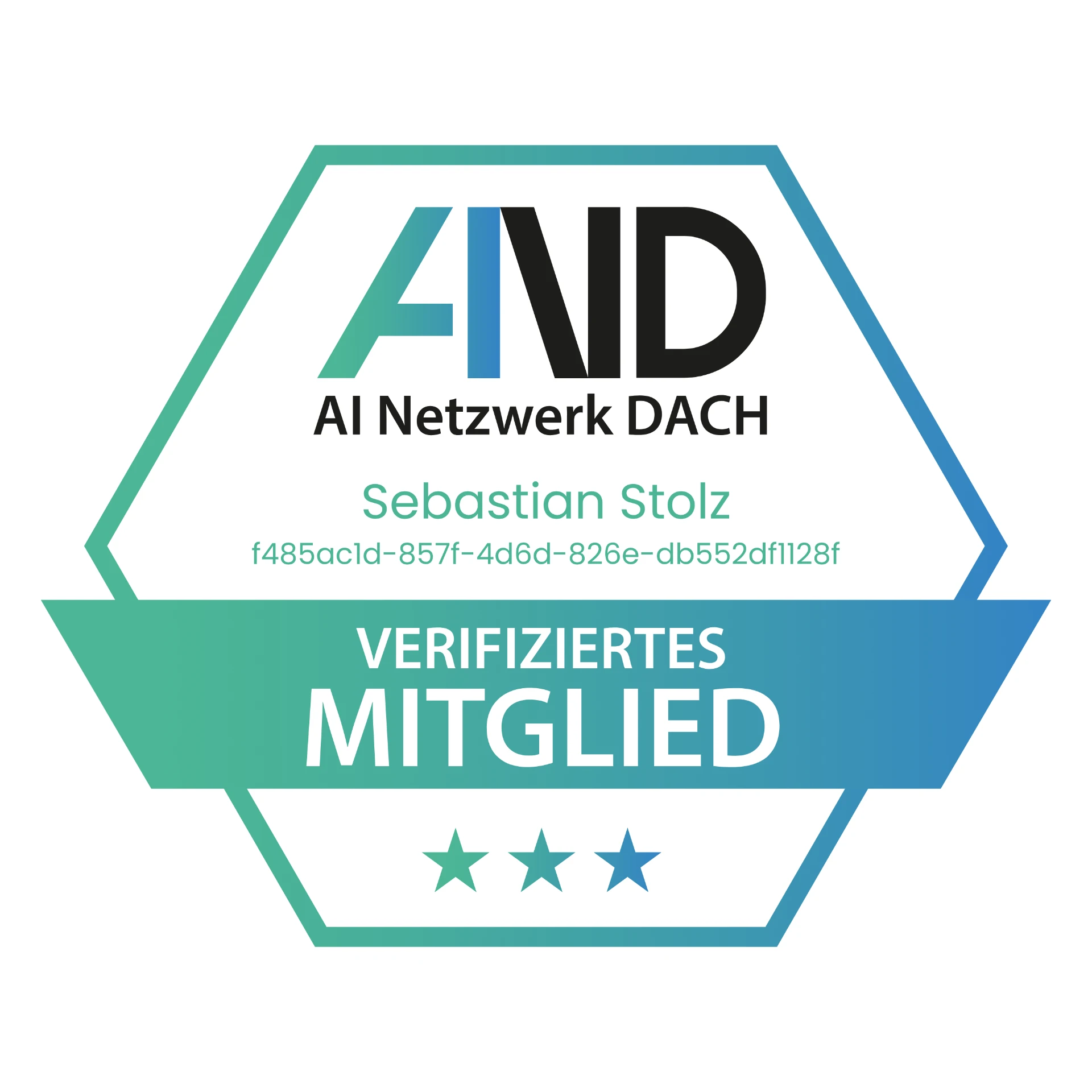 AI Netzwerk DACH – Sebastian Stolz, verifiziertes Mitglied