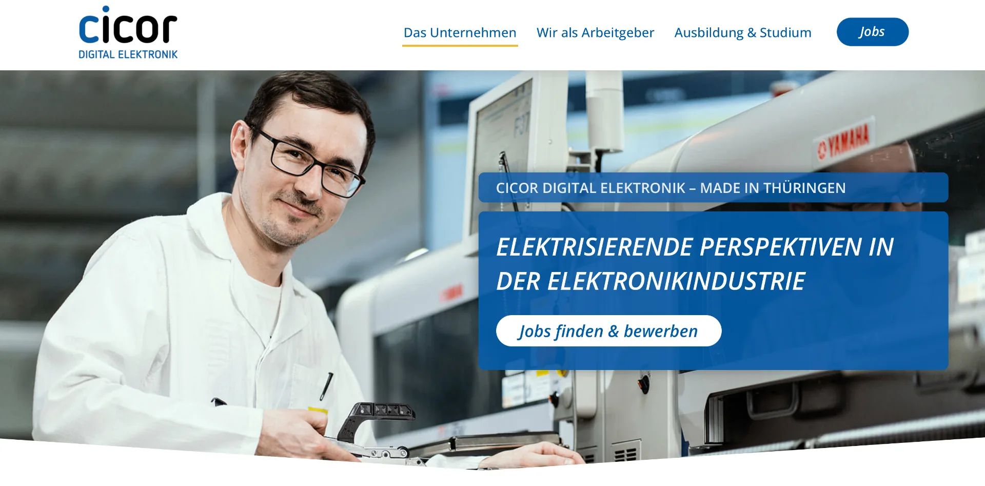 Cicor Digital Elektronik GmbH Website
